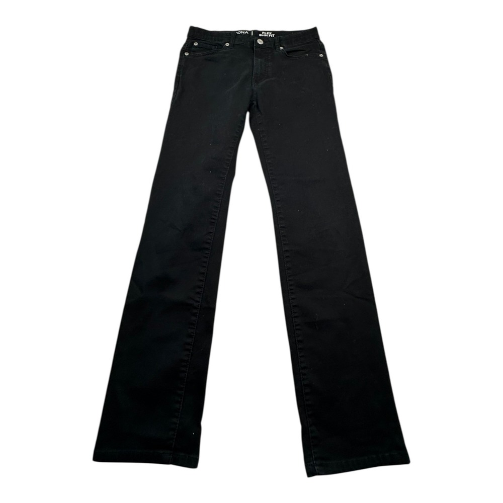 Arizona Jean Co Jeans Mens 32x27 Black Flex Slim Fit Cotton Blend Workwear